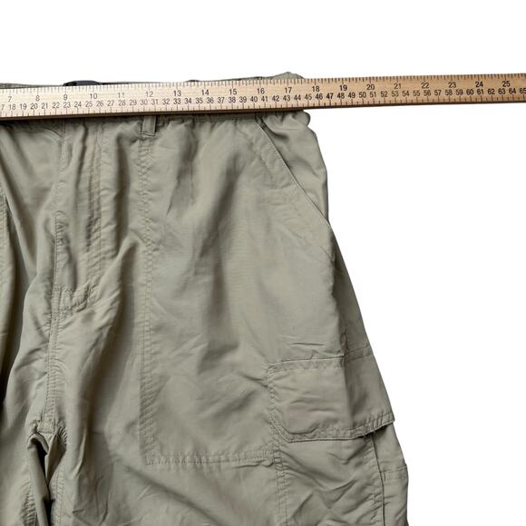 REI Zip Off Cargo Pants Women's XL 28" Inseam 8.5" Shorts Belt Elastic Waist - Picture 8 of 10